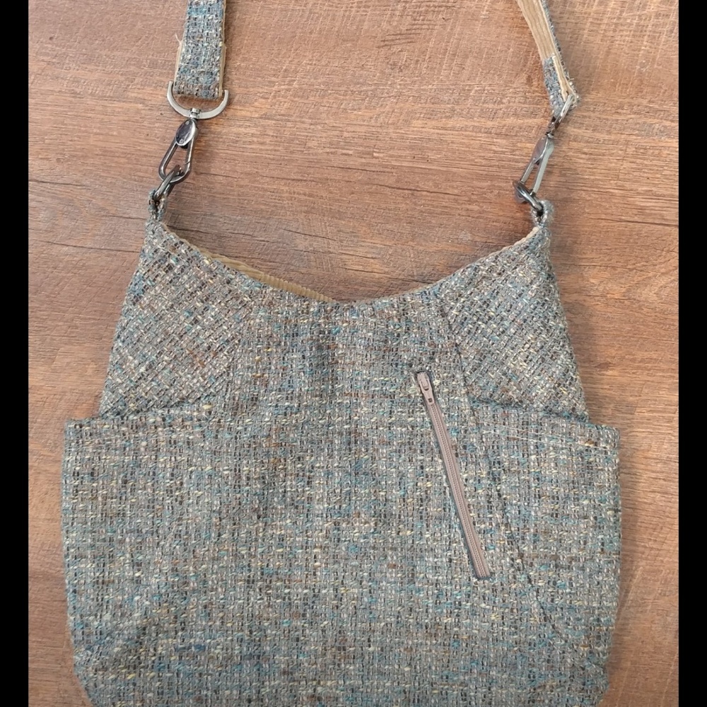 Tweed purse